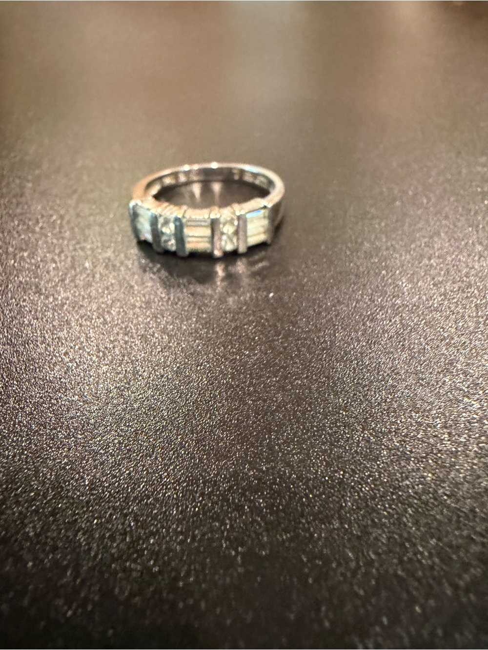 Sparkling Silver Multi-Row CZ Ring in Silver